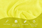 Microfiber Cleaning Cloths (Value Pack of 48) - Size 16 x 16 Inches, Highly Absorbent Cleaning Rags, Lint Free, Reusable and Washable, Microfiber Towels for Cars