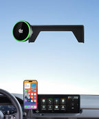 Qi2.2 25W Wireless Charger Car Phone Mount for Honda Accord/Hybrid 2023-26 | 12.3" Screen, Magsafe Accessories Fast Charging Magnetic Cell Phone Holder Clip Compatible with iPhone Android, GPS Bracket