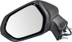 Power Side Mirror Set Driver & Passenger Paint to Match Manual Fold Compatible with 2020-2024 Toyota Corolla Sedan TO1320391 TO1321391