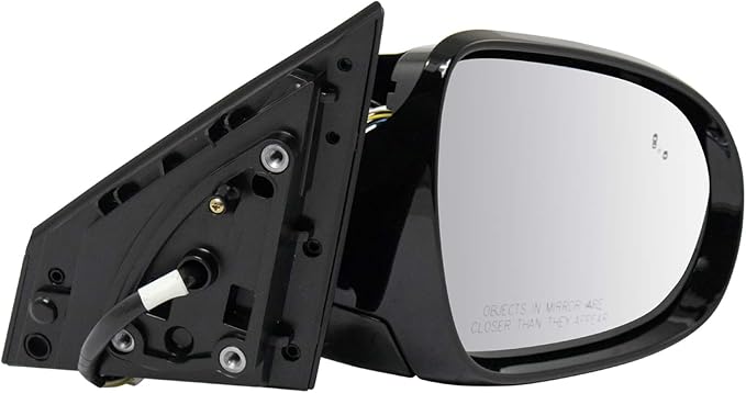 Passenger Side Power Folding Heated Paint to Match Mirror Compatible with 2016-2018 Kia Sorento KI1321209