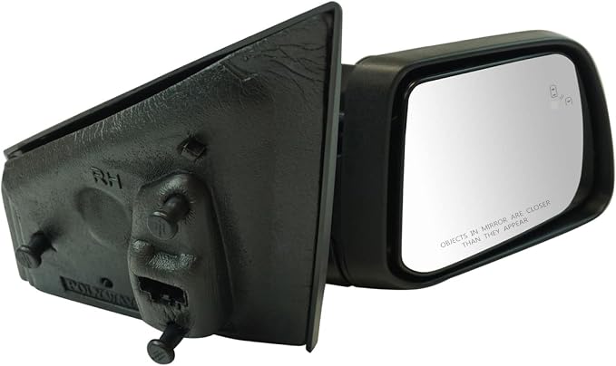 Passenger Side Mirror Assembly Power Heated Memory Blind Spot Turn Signal Puddle Light Paint to Match Compatible with 2012 Ford Edge From 8/08/11 Production Date, 2013-2014 Edge