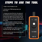 TPMS Relearn Tool for Car Tire Sensor, EL-50448 Tire Pressure Monitor Sensor Activation Reset Tool OEC-T5, System Programming Training for Most Series Vehicles