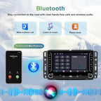 Touch Screen Radio for Chevy Silverado 1500 2500 3500 2007-2013, Android Stereo for Silverado GMC Sierra Acadia Support CarPlay Android Auto AM/FM GPS 4Core 64GB - with Camera