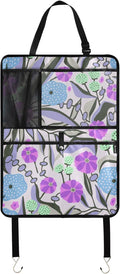 Kick Mats Backseat Protector with Anti Kick Design Offering Safety and Space for Backseat Essentials
