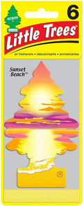 Car Air Freshener 6-Pack (Sunset Beach)