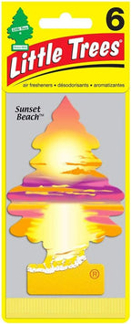Car Air Freshener 6-Pack (Sunset Beach)