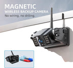 Wireless Backup Camera Magnetic: 5” Portable, 1-Min Install-Free Trailer Backup Camera with FHD1080P, Infrared Night Vision, 150° Wide-Angle View for Trailer/RV/Truck/Car/Tractor ACT501