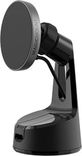 MagicMount Charge Pro Qi2 Fast Wireless Charging MagSafe Car Mount Charger, 15W Magnetic Cell Phone Holder for Car Dashboard/Windshield Compatible with iPhone 16/15/14/13/12 Pro Max Plus, S25