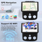 8 Core Car Radio Stereo for Dodge RAM 1500 2500 3500 2013 2014 2015 2016 2017 2018 with Carplay Android Auto Bluetooth 4+64GB (Only fit Manual AC)