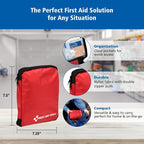 313 Piece Home & Go Emergency First Aid Kit (91081)