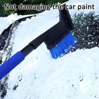 Extendable Snow Brush, Ice Scrapers Premium Aluminum Wide Oxford Shovel Head Design 4-in-1 Design Portable Compact Foldable Snow Shovel, Car Ice Brush for Cars Trucks (type 1)