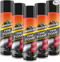 Tire Foam, Tire Cleaner Spray for Cars, Trucks, Motorcycles, 20 Oz Each, 1.25 Pound (Pack of 5)