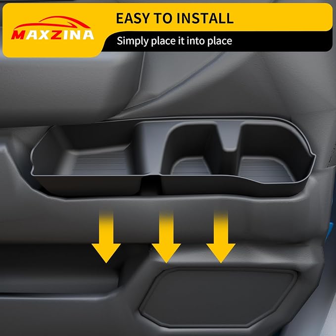 Door Side Storage Tray Compatible with 2023-2025 2026 Honda Pilot 2026 Passport 4PCS Side Door Storage Box Organizer Front & Rear Car Side Phone Pocket Silicone for 2024 Pilot Accessories