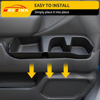 Door Side Storage Tray Compatible with 2023-2025 2026 Honda Pilot 2026 Passport 4PCS Side Door Storage Box Organizer Front & Rear Car Side Phone Pocket Silicone for 2024 Pilot Accessories