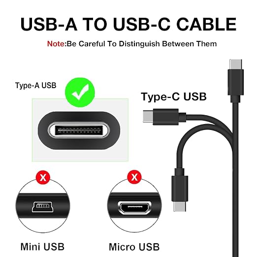 3ft USB A to USB C Car Carplay Charging Cable Cord for iPhone 17/16/15/14 Series, Apple Carplay Cable for iPad Pro/Air 10th/5th Gen/Max Plus