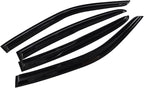 Window Visors Shade Sun Rain Wind Guards Deflectors Cover Acrylic Outside Replacement for 2011-2020