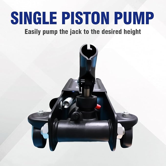 ANTPOWER 3 Ton (6,600 lbs) Floor Jack, Low Type, Suitable for Sports Multi-Purpose Vehicles with Wheels for Secure Lifting,Fast Lift Floor Jack,Providing Stable Support for Various Cars (3 Ton)