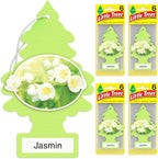 Car Air Freshener | Hanging Tree Provides Long Lasting Scent for Auto and Home | Jasmine, 24 Air Fresheners (Pack of 36)