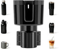 Car Cup Holder Expander with Adjustable Base, Large Bottles & Big Drinks Diameter in 3.2"-4.0" Car Interior Accessories Fit for Vehicles, RV's, Trucks