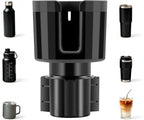 Car Cup Holder Expander with Adjustable Base, Large Bottles & Big Drinks Diameter in 3.2"-4.0" Car Interior Accessories Fit for Vehicles, RV's, Trucks