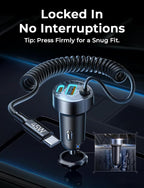 90W for iPhone 17 16 15 Pro Max Car Charger USB C Fast Charge,Super Fast for iPhone 17 16 Car Charger USB C Adapter for iPhone 17e 16 15 Pro Max Plus Air,Samsung Galaxy S26 Ultra, Android