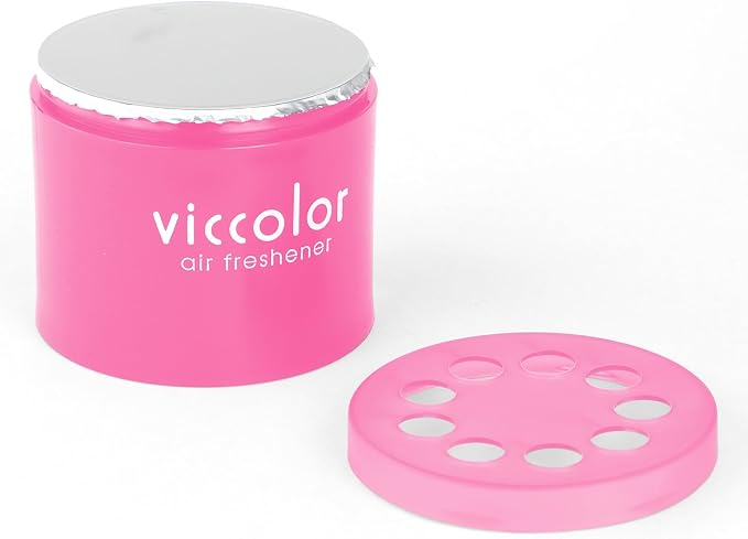 VicColor Gel Based Japanese Under-The-Car Air Refresher/Odor Eliminator Can (White Musk Scented)