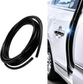 16Ft (5M) Car Door Edge Protector, Anti-Collision Car Door Entry Guard Protective Strip, Doors Edge Trim U Shape Edge Guards for Cars Trucks Suvs (Black-5M)