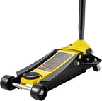 4 Ton Low Profile, Heavy-Duty Steel Racing Floor Jack with Dual Pistons Quick Lift Pump, Lifting Range 3.94"-20.98"