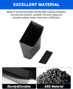 Door Side Storage Box for 2021-2025 Nissan Rogue Accessories Door Organizer Handle Pocket Insert Tray Copilot Armrest Phone Container with Black Mat(Note:Just Fit Copilot Passenger Seat Only)