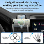 Car Magnetic Phone Mount for Chevrolet Chevy Silverado 1500 2022 2023 2024 2025 2026 and 2500HD 3500HD 2024-2026 [NOT Fit Work Truck.Custom] Auto Accessories Best Cellphone Holder Screen Stand