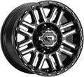 16x8 348 Nexus Gloss Black Machined Face Wheel 8x6.5 (0mm)