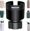 Car Cup Holder Expander with Adjustable Base, Cupholder Extender Holder for Car Compatible with Hydro Flasks 32/40 oz, Fits Yeti 24/36/46 oz, Other Large Bottles in 3.4"-3.8"