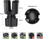 Cup Holder Expander for Car, Cup Expander Compatible with Hydro Flask 32/40oz, Yeti 24/30/36oz, Other Bottles, Large Cup Holder Adapter Fits for Universal Vehicle Car Accessories