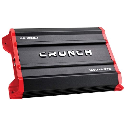 Ground Pounder GP-1500.4 1500 Watt 4 Channel Amplifier