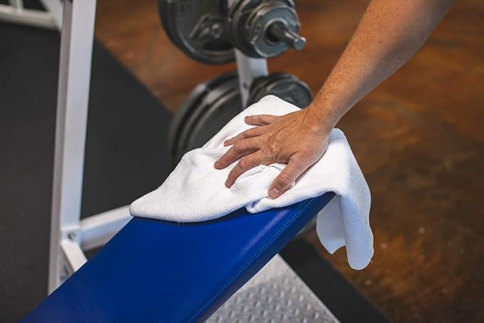 Sport & Workout Towel - Gym, Exercise, Fitness, Spa, Ultra Soft, Super Absorbent, Fast Drying Premium Microfiber, 320gsm, 16in x 27in, Dark Green (3-Pack)