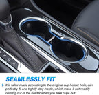 Cup Holder Inserts for Chevy/Chevrolet Equinox 2018 2019 2020 2021 2022 2023 2024 Accessories Center Console Water Cup Holder