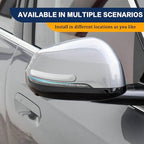 4PCS Silicone Car Door Edge Guard, Car Door Protector, Self Adhesive Crash Scratch Strips Accessories Protector, Auto Accessories Decorative Anti-Collision Strip for Sedans Truck SUV (White)