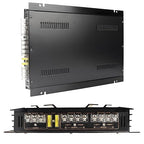 Car Power Amplifier 4-Channel Slim Stereo Car Audio Amplifier Amp 12V (4 Channel - 13.39 inch)