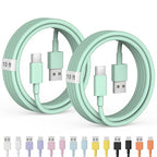 10FT Car Carplay Cable for iPhone 17 16 15 Cable USB to USB C Cable[Apple MFi Certified] USB C Carplay Cord,iPhone 17 Charger Cord,iPhone 16 Car Charger,USB to Type C Cable Car Charging Cable(Green)