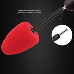 Metal Polishing Tool, Auto Cylindrical Metal Polish Buffing Polishing Ball, Drill Buffing Sponge Pads Buffing Wheel for Drill Foam, Sponge Buffing for Automotive Car Wheel Hub Care