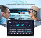 Android Car Stereo for Chevy Silverado Tahoe GMC Sierra 2007-2013 | Wireless CarPlay & Android Auto, HD Touchscreen, Backup Camera, WiFi, GPS, SWC - 2GB+64GB