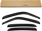 Window Rain Guards Visors for 2000-2006 Chevy Tahoe, Window Vent Wind Shades Deflectors for 00-06 GMC Yukon