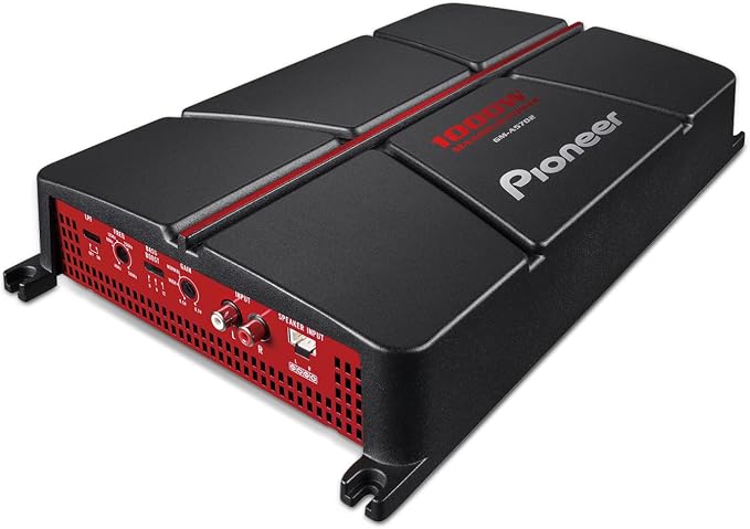 GM-A5702 2-Channel Car Amplifier – 1000W Max, Class AB, Bridgeable Design, Bridgeable, Variable Filters, High Power