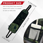 2PCS Car Seat Side Storage Pocket, Car Multifunctional Seat Organizer Hanging Bag, Auto Mobile Phone Wallet Sunglasses Mesh Net Pocket, Auto Accessories for Cars SUVs Trucks (Camouflage, 2PCS)