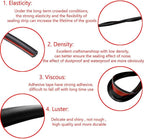 16ft 5M U Shape Car Door Moulding Rubber Scratch Protector Strip Edge Guard Trim Seal Transparent | 16ft 5M U Shape Auto Rubber Protect Stripping Anti-Scratch Anti-Collision Guards Transparent