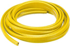 U Channel Edge Trim, 13.1ft Length Rubber Guard Seal Strip Edge Protector Fit for 1-2.5mm Edge, (15/64" W x 25/64" H) Yellow