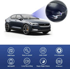 4K Dash Cam Suitable for Polestar 2 2021-2026 Peformance Plus Launch Edition, Integrated OEM Style, Ultra HD 2160P Video, Built-in WiFi & APP, Loop Recording, G-Sensor, Plug & Play, 64GB Card