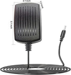 12V AC-DC Adapter for Charging SNAILAX Heated Seat Massager Cushion SL-222 SL-262MG SL-262A SL-262P SL-262PB SL-262M SL-262-APP SL-262AN 12Volts 12VDC Charger Power Supply Adapter Cord Cable