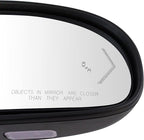 Passenger Side Power Heated Mirror Chrome Cover Memory Turn Signal Blind Spot Compatible with 2009-2014 Chevrolet Tahoe Suburban 1500, 2009-2014 GMC Yukon XL 1500, 2009-2013 GMC Yukon GM1321525