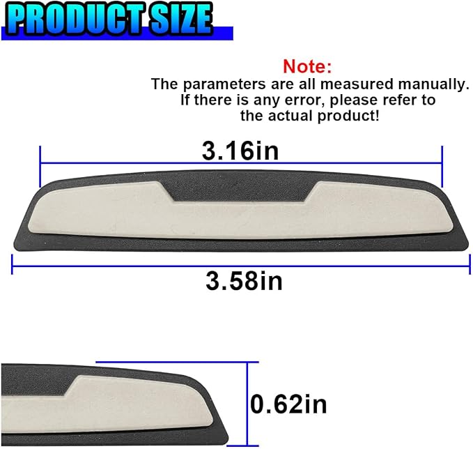Craedli 4PCS Car Door Edge Guards Protector, Anti-Scratch Car Door Self Adhesive Anti-Collision Trim Strip Auto Side Door Protector, Universal Auto Body Bumper Guard for Cars SUV Truck (White&Grey)
